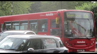 YX58 DWV DE1617 Metroline Enviro 200 on Route 226 [upl. by Arevle]