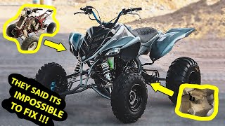 REBUILDING Raptor 700 In 15 Minutes  ABANDONED FOR 8 YEARS [upl. by Alyled]