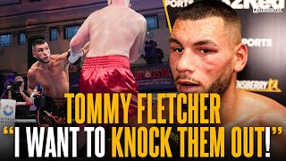 quotI want to knock them outquot Tommy Fletcher reflects on win over 94kg problem amp sets new boxing goal [upl. by Ameluz]