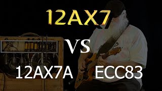 12ax7A VS 12AX7 VS ECC83 RCA MULLARD ERA [upl. by Aligna]