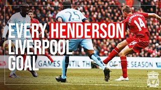 EVERY Jordan Henderson goal for Liverpool [upl. by Assirok]