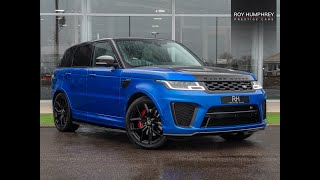 2021 21 Range Rover Sport SVR P575 V8 Carbon Edition [upl. by Suoivatram277]