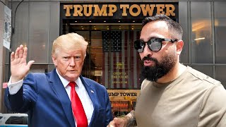 Inside Donald Trumps Tower and Hotel in New York City 🇺🇸 [upl. by Kinnie]