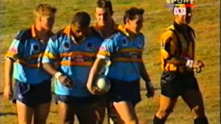 Billy Slater scores for the mighty Norths Devils [upl. by Latnahc]