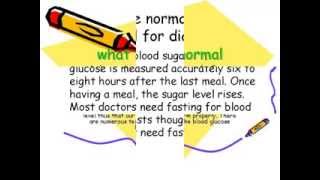 what is the normal blood sugar level for diabetics [upl. by Airla]