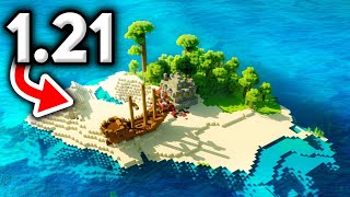 TOP 25 BEST SURVIVAL ISLAND SEEDS For MINECRAFT 121 Minecraft Bedrock Edition Seeds [upl. by Euqinotna]