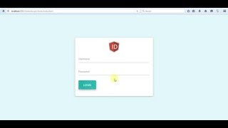 JSF  Primefaces  Materialize Login template Part 2 [upl. by Elamor]