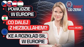 POWODZIE W EUROPIE KTO NAJLEPIEJ SOBIE PORADZIŁ IZRAEL VS HEZBOLLAH NOWI KOMISARZE W UE [upl. by Ardnnek]