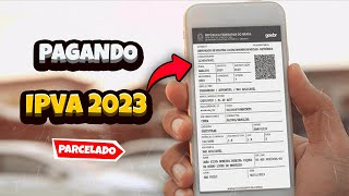 Como pagar o IPVA 2023 parcelado Ceará [upl. by Agemo]