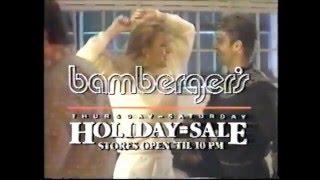 Bambergers Holiday Sale Commercial 80’s [upl. by Primaveria87]