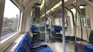 Onboard Jubilee Line  Willesden Green to Wembley Park [upl. by Aiduan]