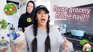 shopping for the new house HUGE HAUL  shop with me [upl. by Meesaw]