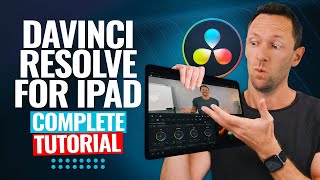 DaVinci Resolve iPad Tutorial  How To Edit Video On iPad [upl. by Morocco]