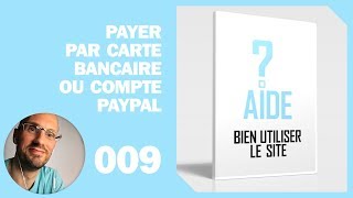 Comment payer par carte ou par paypal les options [upl. by Tansy207]