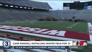 Camp Randall Stadium will have heated field for 2024 season [upl. by Eelhsa237]