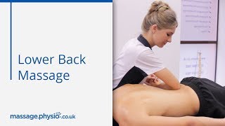 Lower Back Massage [upl. by Leber]