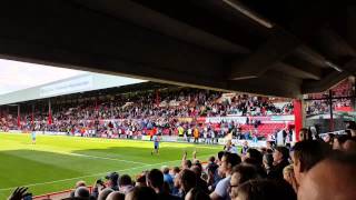 Sheffield Wednesday fans at Brentford [upl. by Leontine747]