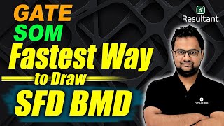 Fastest Way To Draw SFD BMD  Strength Of Material  Perfect Explaination  Resultant [upl. by Evyn]