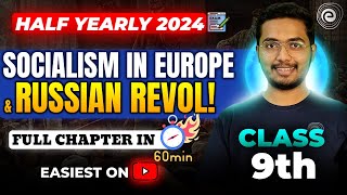 Socialism in Europe and Russian revolution  Class 9 Social Science  By Hussain Zaidi [upl. by Adnilim]