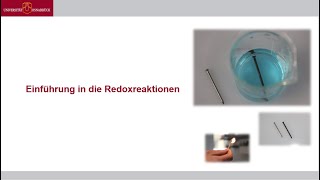 Vorlesung Allgemeine Chemie • Redoxreaktionen 05 [upl. by Antrim]