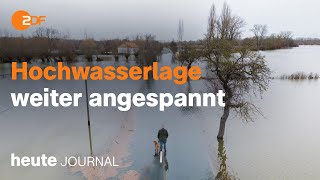 heute journal vom 271223 Hochwasser Trauer um Wolfgang Schäuble Hamas Finanzierung [upl. by Ahsinehs]