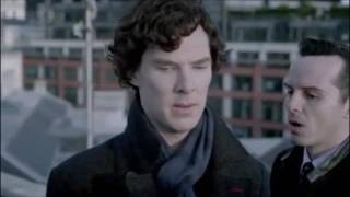 Sherlock Holmes VS Jim Moriarty  The Reichenbach Fall  Sherlock  BBC [upl. by Sherlocke]