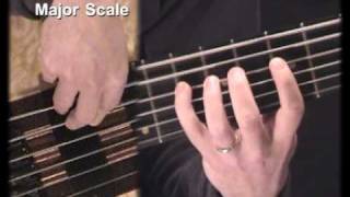 Stefon Pizzuto Major Scale Bass Guitar [upl. by Ijan405]