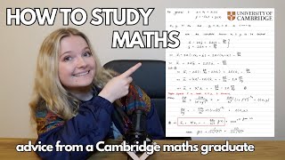 University Mathematics Study Tips 📖 How I Ranked Top of the Year in Mathematics [upl. by Slater772]