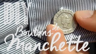 DIY  Boutons de Manchette [upl. by Lam]