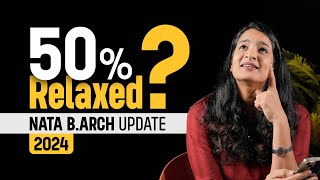 BARCH ELIGIBILITY  NATA JEE BARCH  RELAXED ARCHITECTURE CRITERIA  COMEDK UPDATES nata jee2 [upl. by Lud]