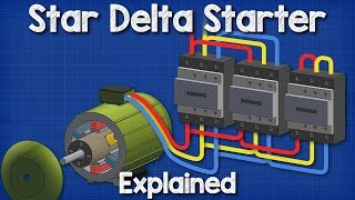 Star Delta Starter Explained  Working Principle [upl. by Rothmuller]