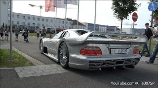 Mercedes CLK GTR sound amp CLK DTM revs amp sounds 1080p [upl. by Goulder328]