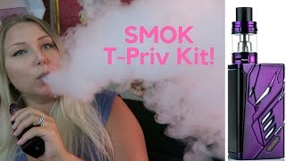 Smoktech TPriv 220W Kit  TiaVapes Review [upl. by Knick]