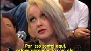 CYNDI LAUPER on ALTAS HORAS Brazilian tv show part 3 [upl. by Damara]