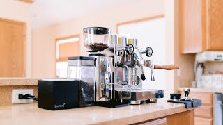 The Ultimate Home Espresso Bar Setup  Rocket Appartamento [upl. by Duffy]