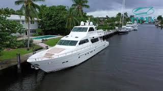 2001 Horizon 92 Cockpit Skylounge BELISARIUS  For Sale with HMY Yachts [upl. by Yoko]