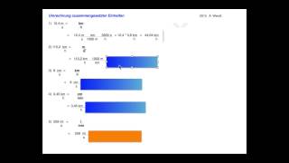 Umrechnung zusammengesetzter Einheiten [upl. by Liek]