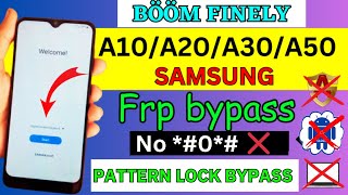 Samsung A10A20A30A50 Frp Bypass 2024  Google Account Unlock  Frp Bypass [upl. by Apurk]