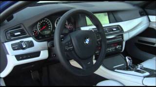 The new BMW M5 Model 2011 Engine Driving Shots Exterieur amp Interieur [upl. by Dranyam]