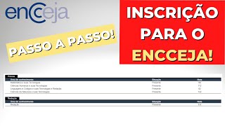 VEJA COMO FAZER A INSCRIÇÃO PARA O ENCCEJA 2023 PASSO A PASSO [upl. by Scheer]