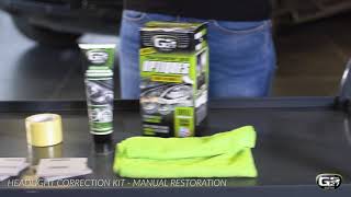 GS27 Headlight Correction Kit – Manual Restoration [upl. by Letta]