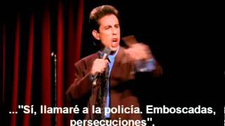 Seinfeld  Stand up 1x02 The robbery Subtitulos en castellano [upl. by Neff]