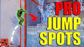 Rust 10 SECRET Parkour Spots Pro Players Use [upl. by Bronwyn]