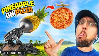 Proof that Pineapple on Pizza is Bad This GAME is Messed UP FGTeeV [upl. by Aenel]