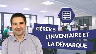 Gérer 5  Linventaire et la démarque  Bac pro commerce [upl. by Nedloh]