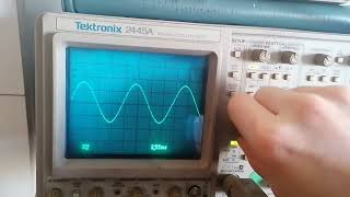 Tektronix 2445A 2 [upl. by Iclek]