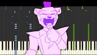 CG5  Superstar  Piano Cover  FNAF Security Breach Song [upl. by Ailugram]