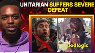 Unitarian Gets DESTROYED By Christians HEATED DEBATE  Godlogic [upl. by Ymassej]