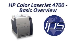 HP 4700  Basic Overview [upl. by Halilak175]