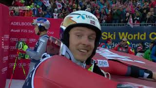 Hirscher gewinnt Adelboden 2018 mit schweren Fehlern [upl. by Kimberley582]